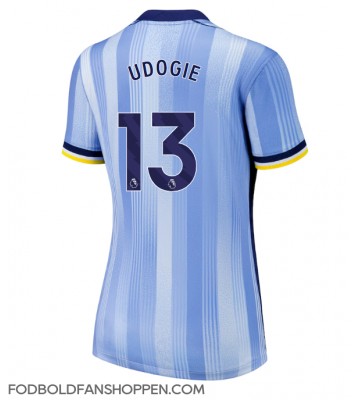 Tottenham Hotspur Destiny Udogie #13 Udebanetrøje Dame 2024-25 Kortærmet
